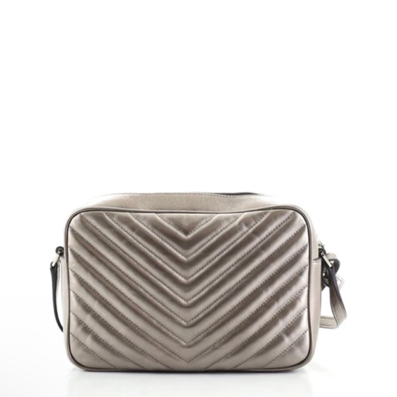 Metallic Bronze Saint Laurent Lou crossbody bag - Picture 2 of 6